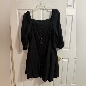 City Chic Elegant Black Top
